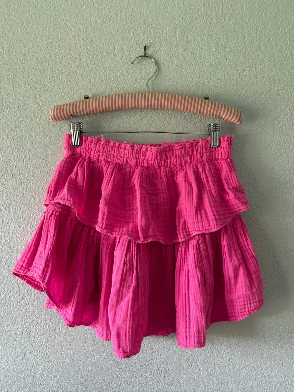 Loveshackfancy Ruffle Mini Skirt